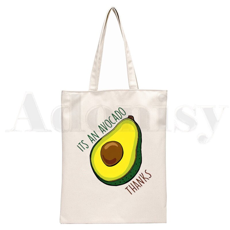 Vegan Print Tote Bag