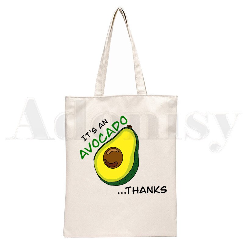 Vegan Print Tote Bag