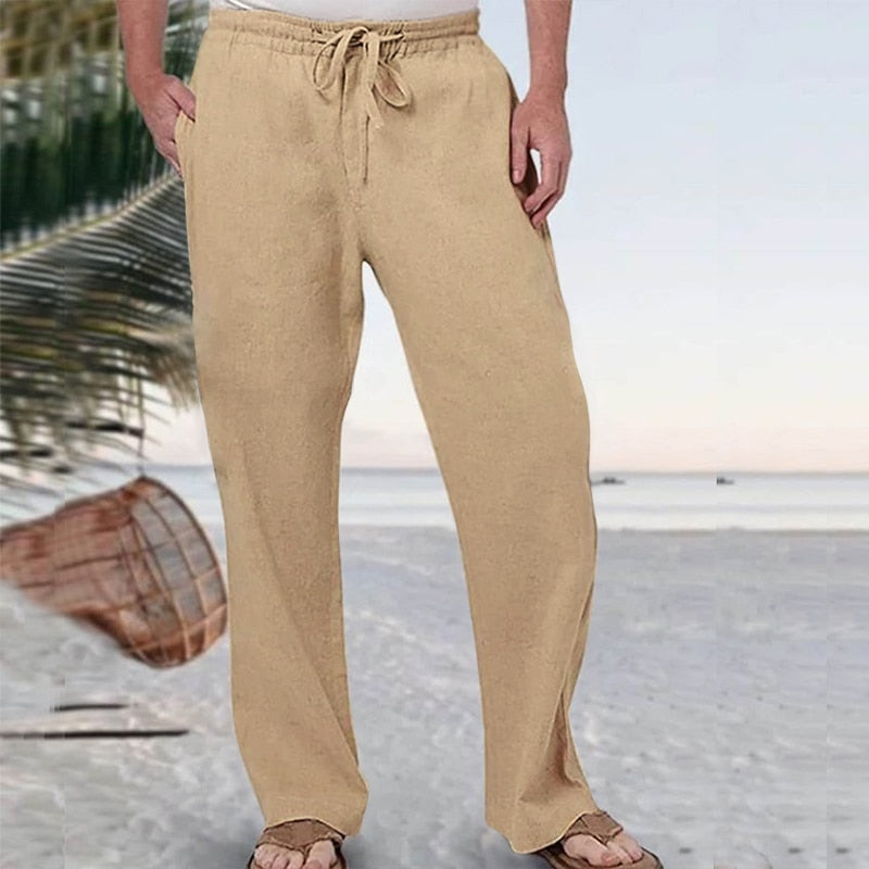 Linen Trousers Men's