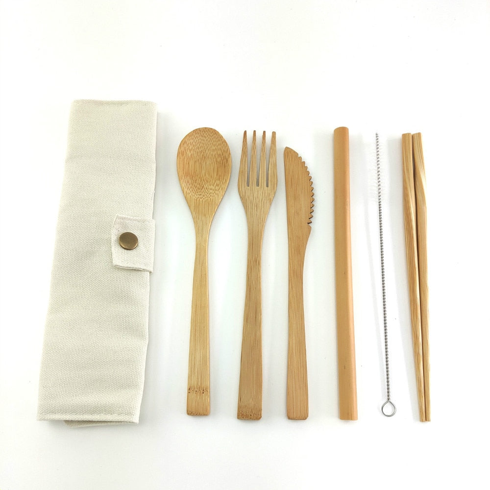 Bamboo Cutlery Set